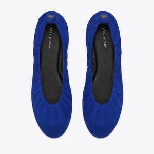 Tory Burch Eddie Ballet in Dark Indigo - NWT